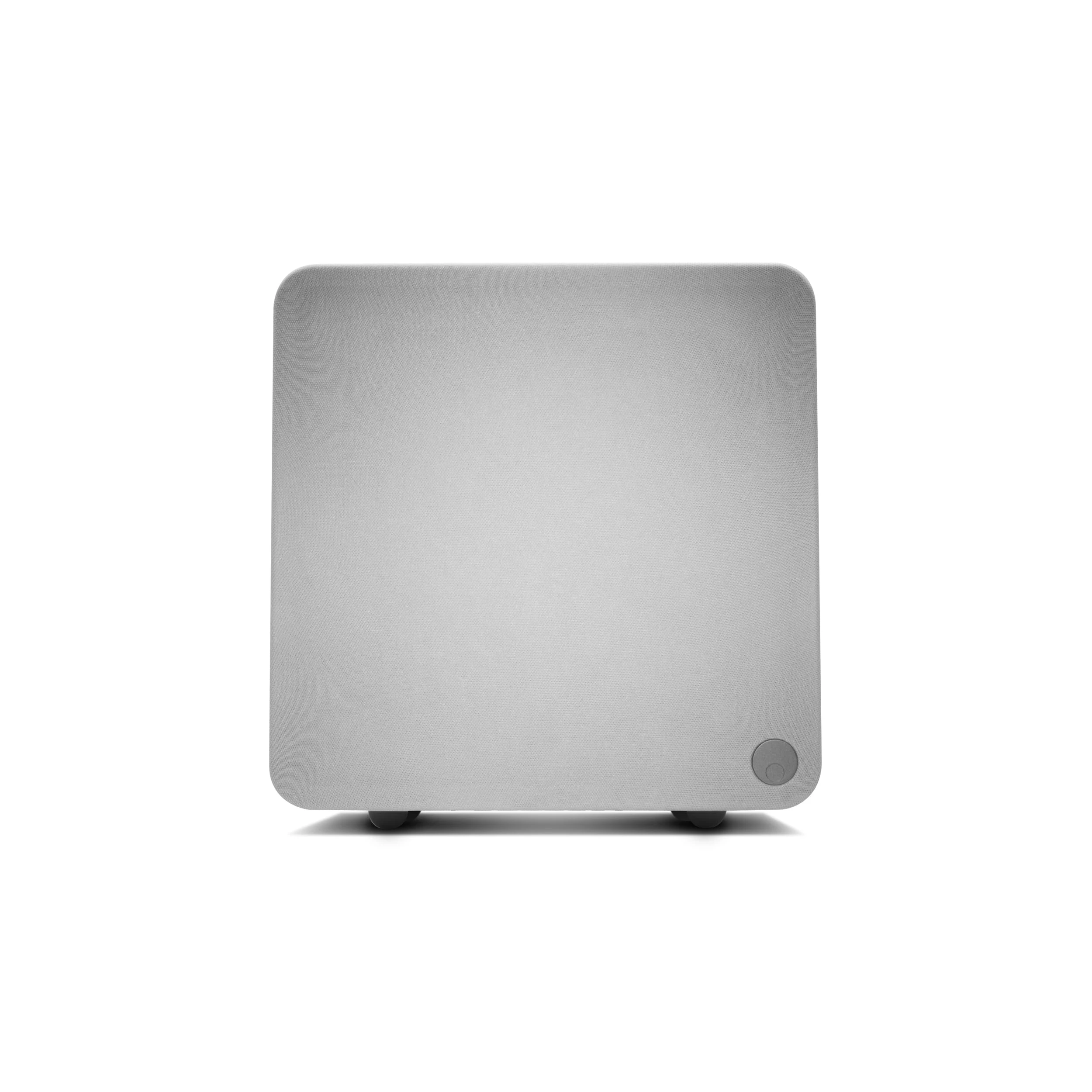 Cambridge Audio Minx X201-200 Watt Active Subwoofer Featuring Twin Auxiliary Bass Drivers and Fully Adjustable Sound - White