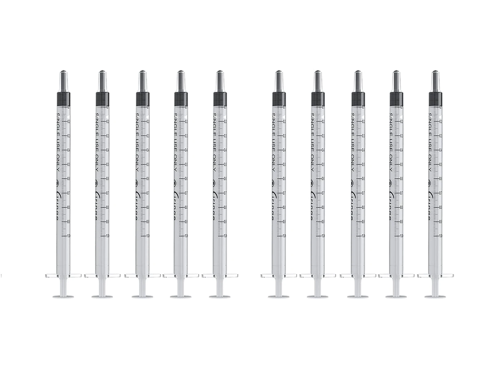 Ciringe 1 ml Syringe - Pack of 10