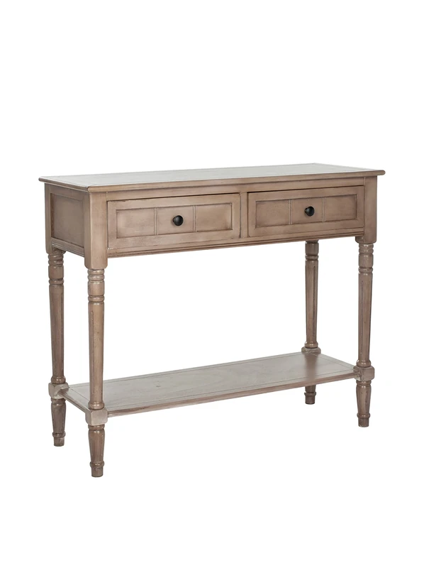 SAFAVIEH Glam Wooden , in Clear, 39 X 95 X 73.91