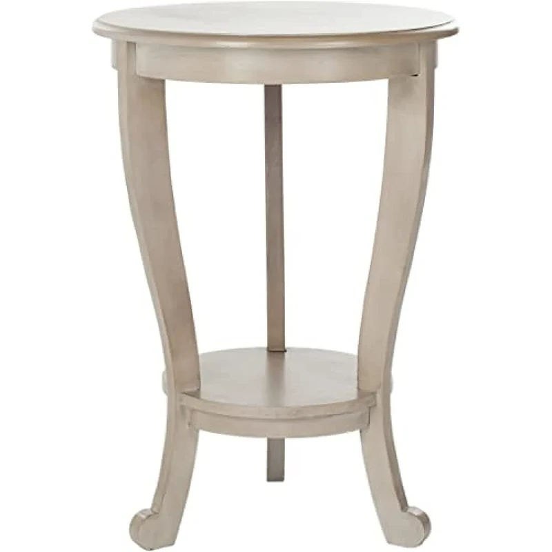 SAFAVIEH Contemporary Wooden , in Distressed and Cream, 46 X 46 X 66.04