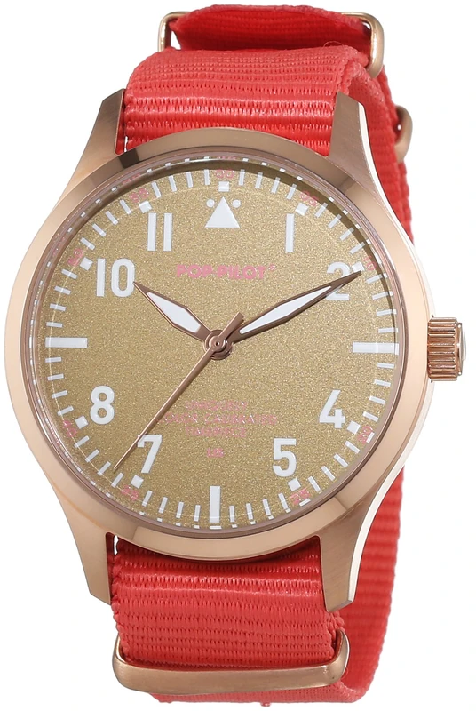 Pop Pilot Unisex Quartz Watch with Lis Analogue Quartz Nylon P4260362631117
