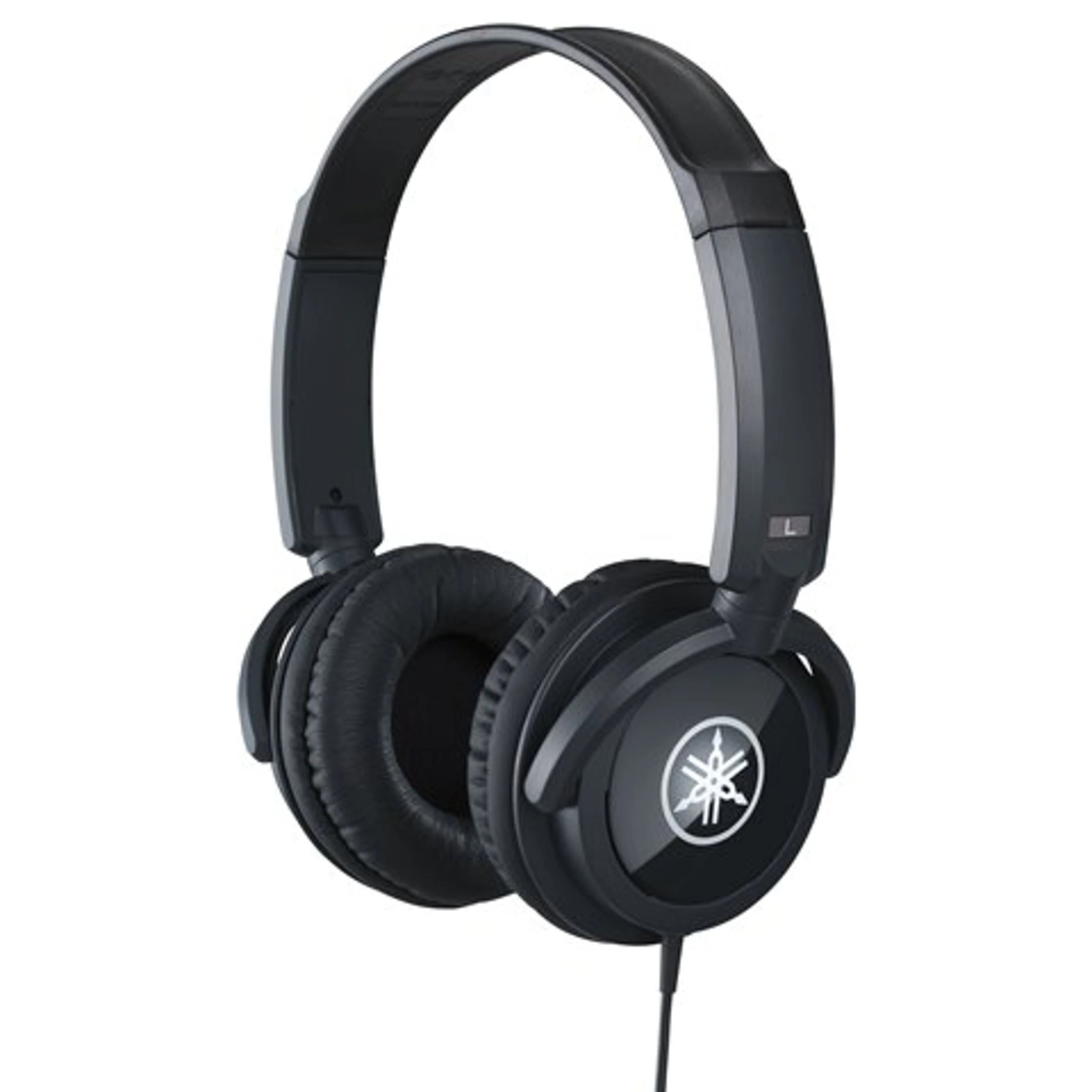 Yamaha HPH-100 Headphones, quality sound and deep bass, over the ear, wired musicians headphones, in black