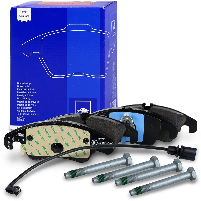 1 x Original ATE Set Brake Pads Set Brake Pads Brake Pads Brake Blocks Brake Stones and VW Front