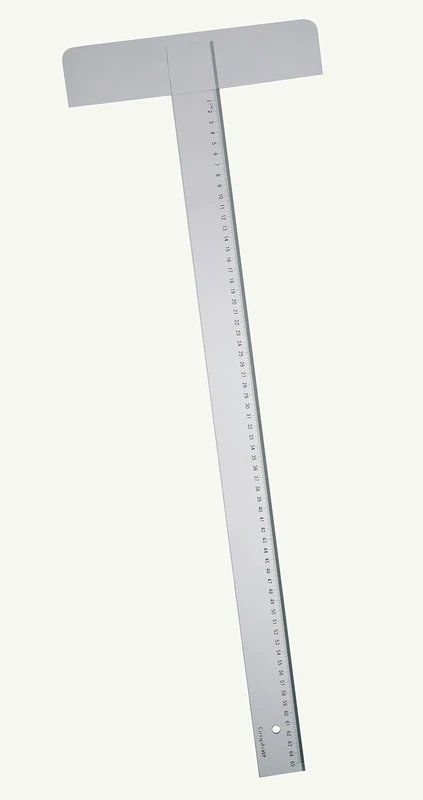 Graph'it Fixed Tee Bevelled Graduated Edge Anti-Stain 65 cm Transparent - Image 1