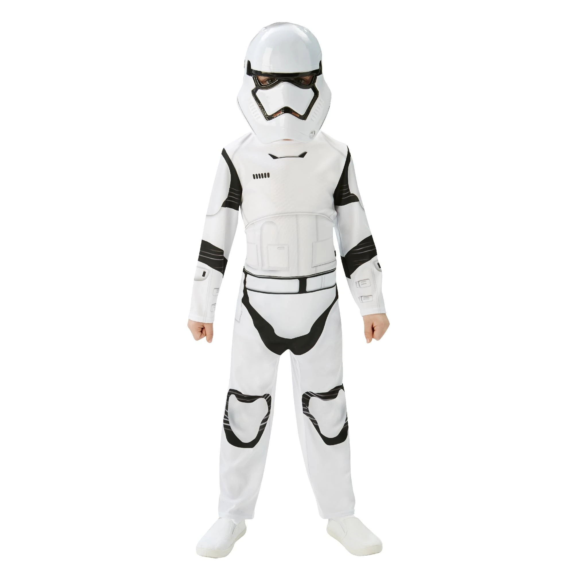 Rubies Official Stormtrooper Boys Fancy Dress Disney Star Wars The Force Awakens Kids Costume Large Ages 7-8 Halloween