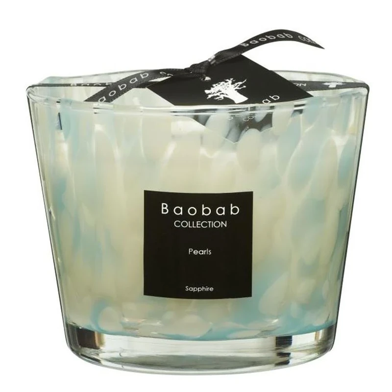 Baobab Max 10 Pearls Sapphire Candle Wax 10 cm 10 x 7 x 10 cm
