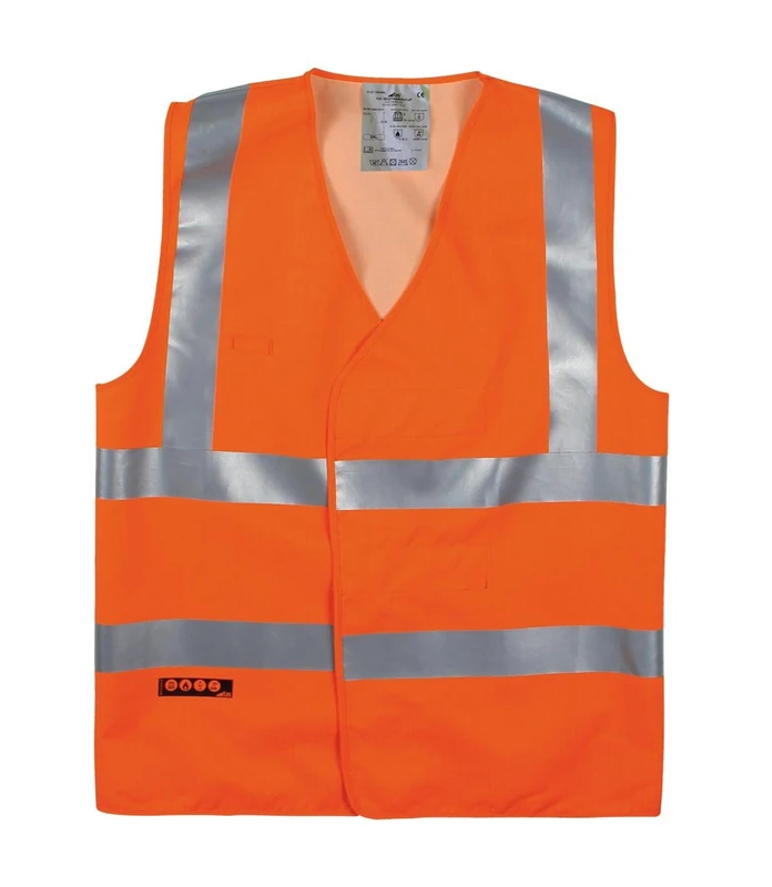 T2S GILETHAROU1OF2L Vest not Fire Orange, Orange, GILETHAROU1OFM - Image 1