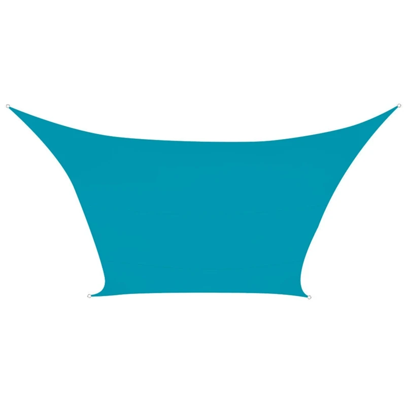 PEREL 5 x 5 m Square Shade Sail - Sky Blue