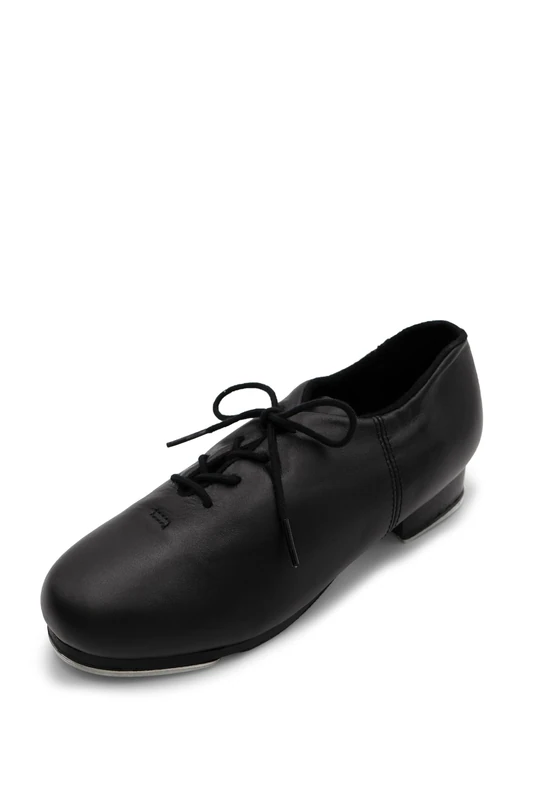 Capezio Cadence Black Tap Shoes for Women Lightweight Professional Lace-Up Tap Dance Shoes with Leather Upper and Sole Tele Tone Taps Character Dancing Shoe CG19 Black Size 10