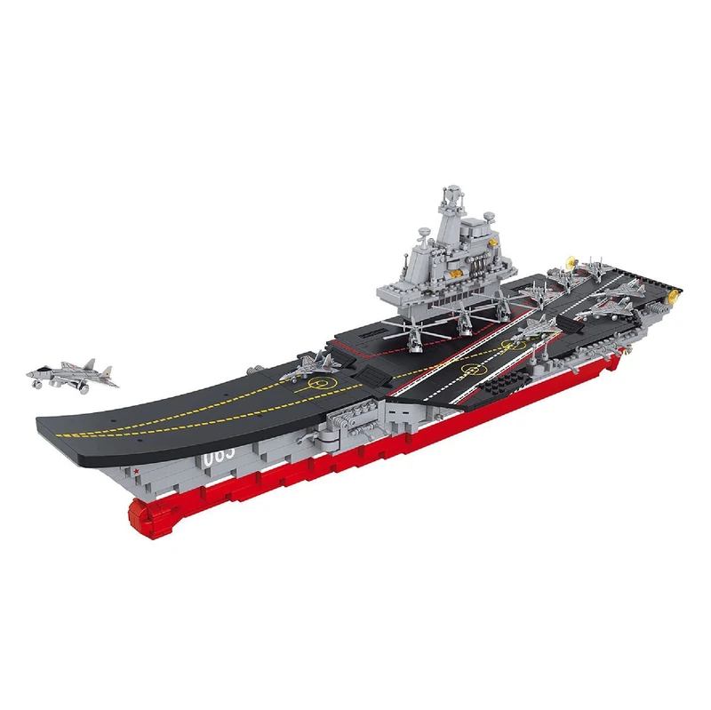 Sluban SlubanM38-B0399 Aircraft Carrier Building Bricks Set