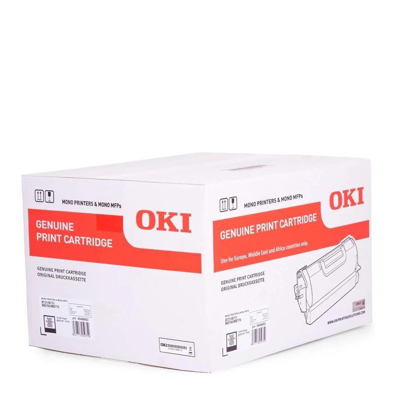 OKI 45488802 - Oki 45488802 18k Black Toner - Image 1