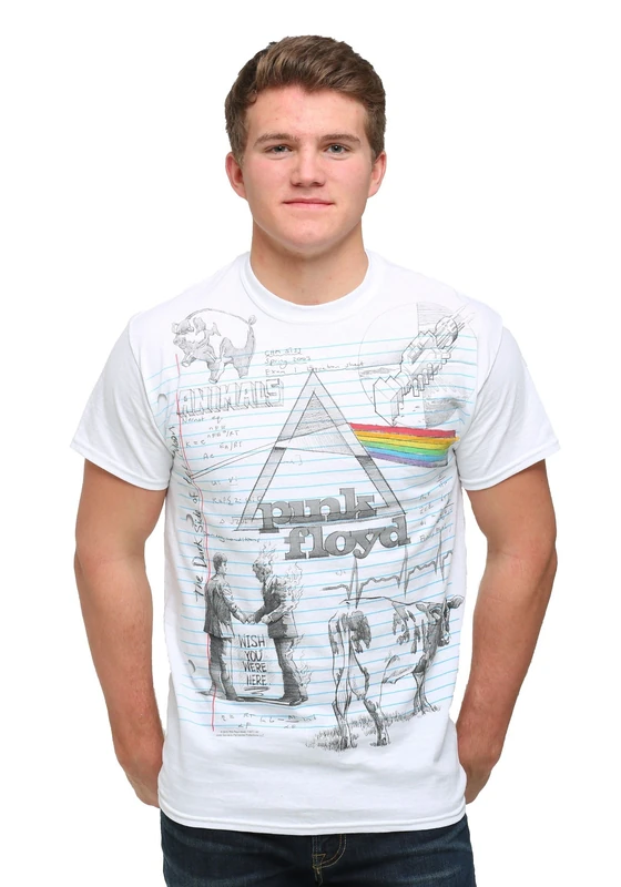 Liquid Blue Unisex's shirtfloyd 素描 플로이드 스케치 티셔츠floyd 恤 Playeracamiseta Sketchחולצת טי Floyd Sketchتي شيرت فلويد سكتشfloyd Sketch T-Shirt, White, Large