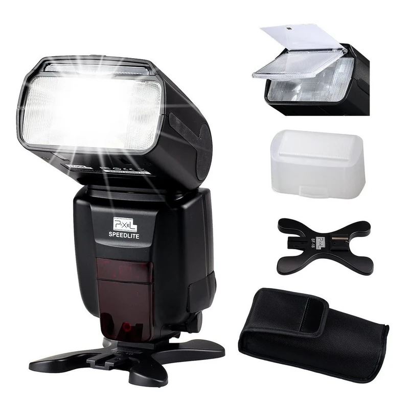 Pixel TTL X800C Pro Speedlite Flash Gun for Canon - Multi-Colour