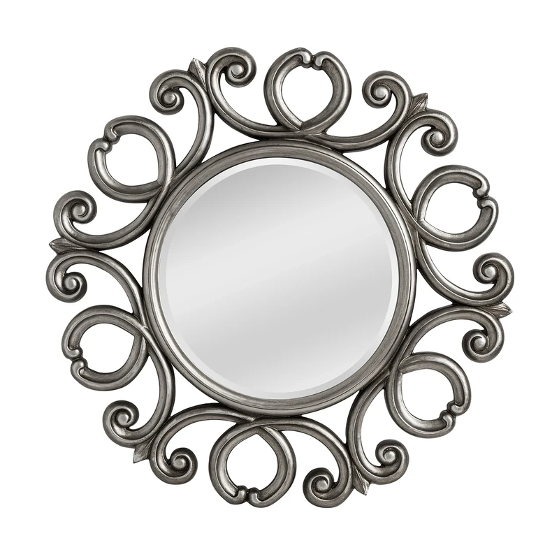 Premier Housewares Entwined Frame Wall Mirror - Antique Silver