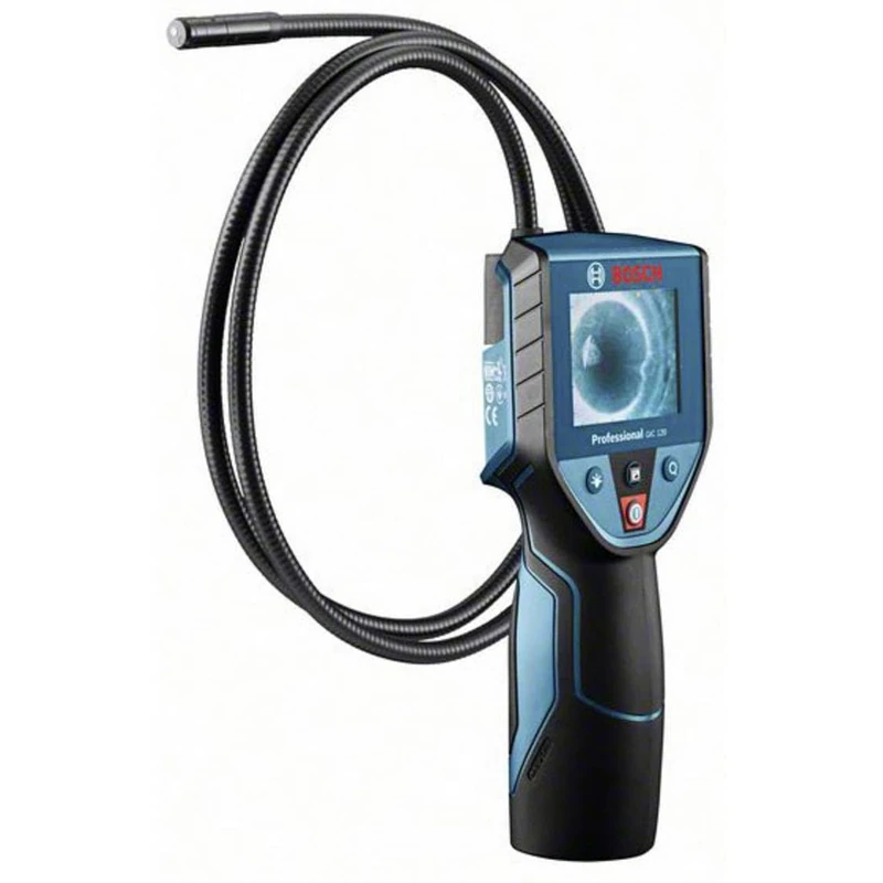 Bosch Professional Inspection Camera GIC 120 (cable length: 120 cm, display: 2.7’’, 4x AA batteries, in cardboard box)