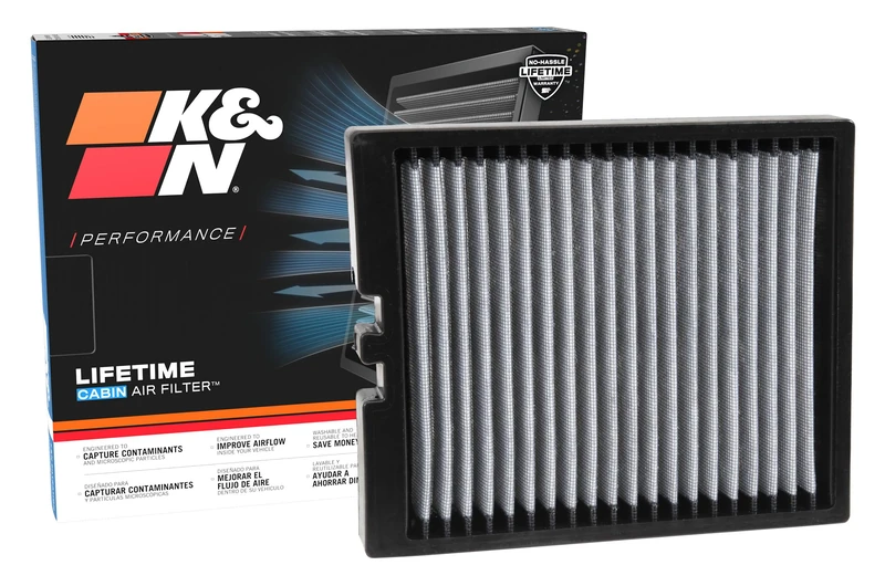 K&N Cabin Air filter compatible with Ford, Lincoln (VF1011)