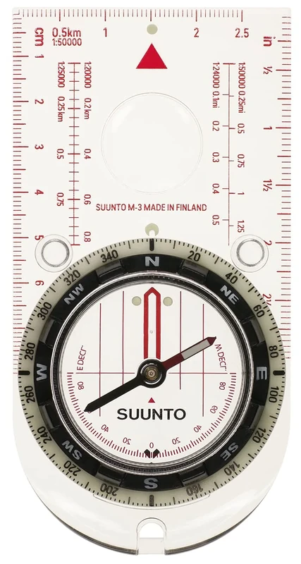 Suunto Compass SS021369000 M-3 NH, Northern Hemisphere,White,One Size