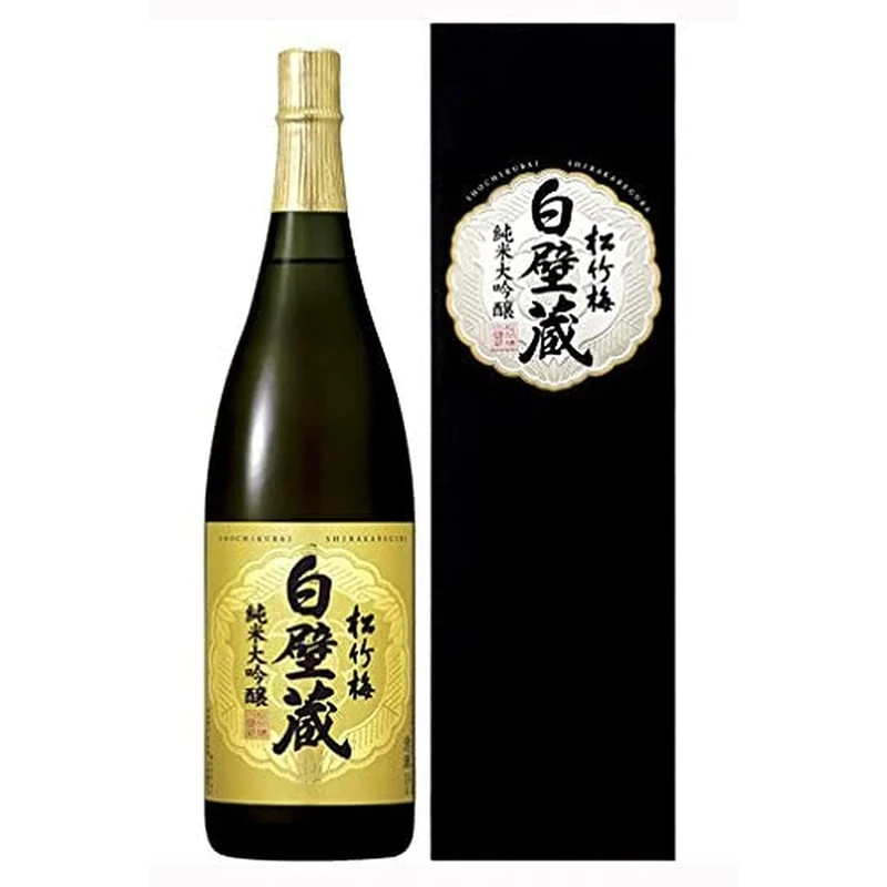 Takara Shirakabegura Junmai Daiginjo Sake, 1.8l