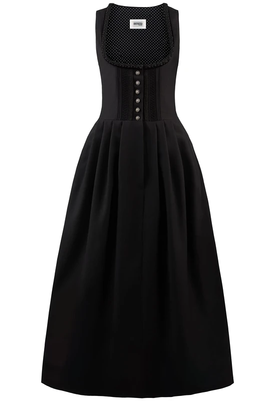 Stockerpoint Zenta3 Women's Dirndl - Black - UK UK XL