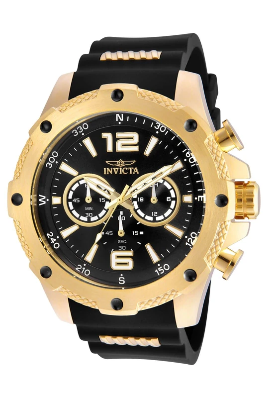 Invicta Men's Analog Quartz Watch with Silicone Strap 19658