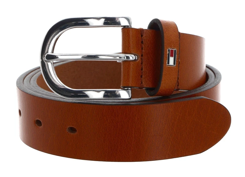 Tommy Hilfiger Women's New Danny Belt Ww0ww11590 Belt, Brown (Cognac), 95 - Image 1