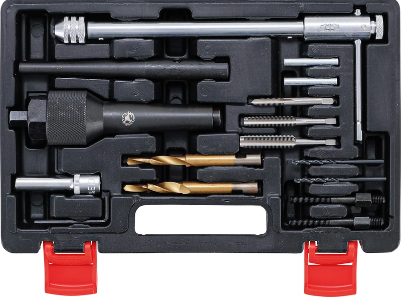 BGS Diy 98297 | Glow Plug Removal and Thread Repair Set