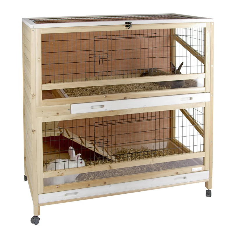 Kerbl Small Animal Cage Indoor De- luxe,two-storied 115x60x118cm