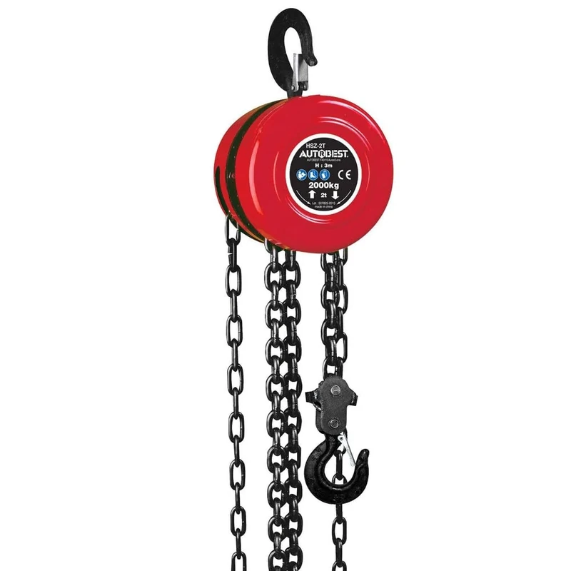 Best Autobest 315741 mechanical chain hoist, 2 T