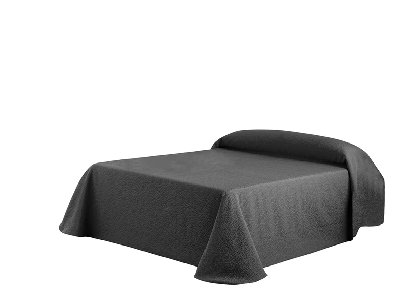 Eysa Gravel Bedspread 180 cm. Colour 16, Polyester, Grey