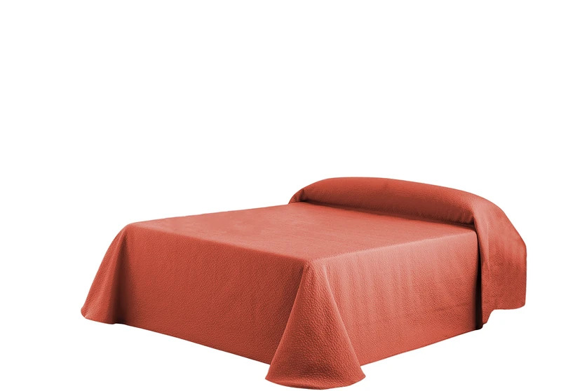 Eysa Gravel Bedspread 200 cm. Colour 09, Polyester, Orange
