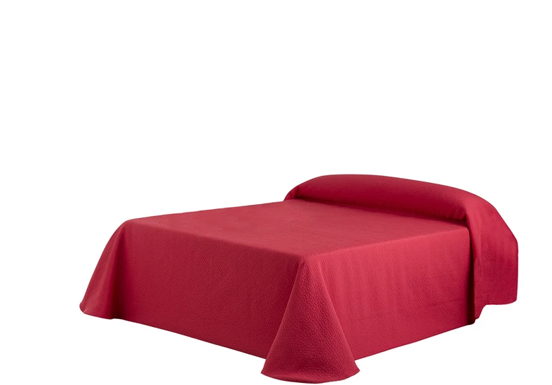 Eysa 250 cm 75 Polyester 25 Percent Cotton Gravel Bedspread, Red 08, 200