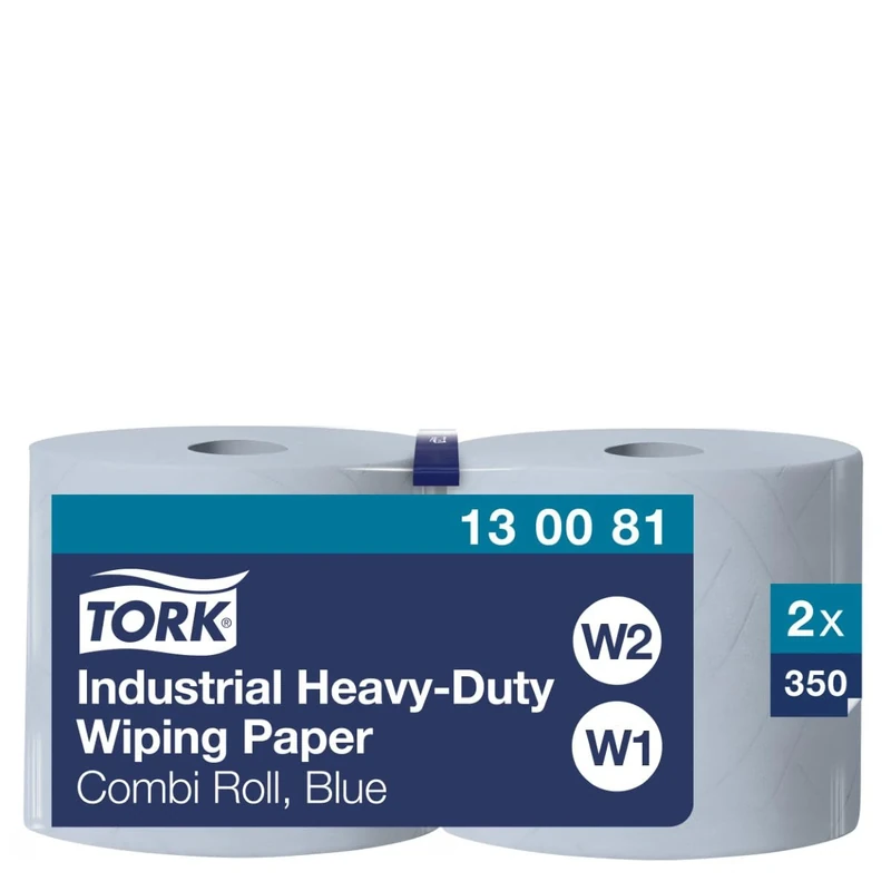 Tork Blauw W1/W2 Industrial Heavy-Duty Combi Rol Poet Paper 3 Sheets
