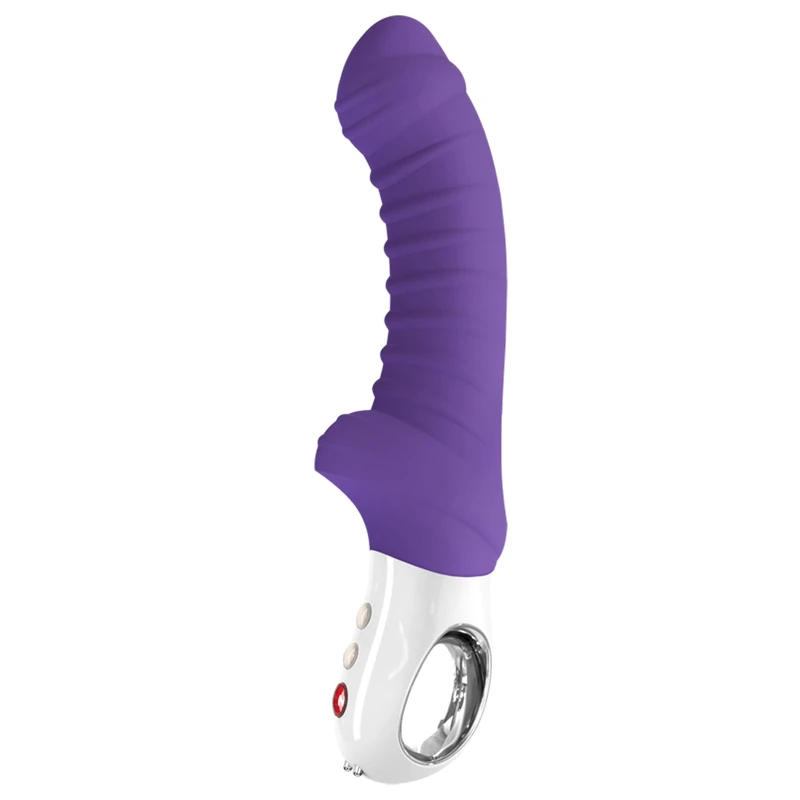 Fun Factory Tiger - G-Spot Vibrator Rechargeable Violet Silicone - Image 1