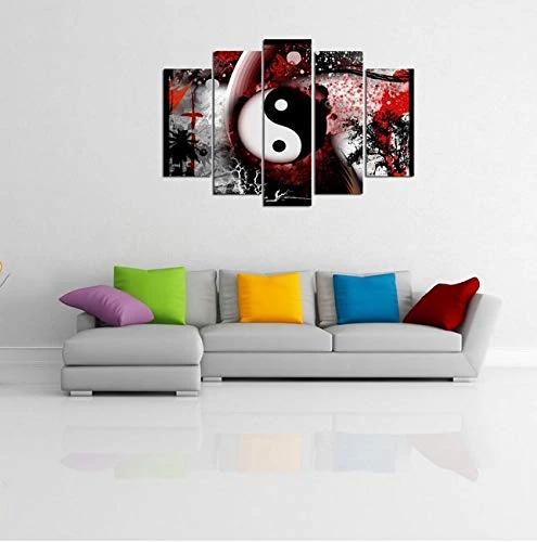 Homemania Frame, Cotton and Wood, Multi-Colour, 20 x 2 x 50 cm, 2 Units