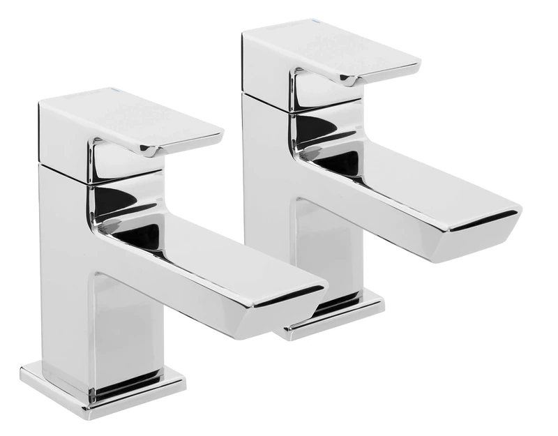 Bristan COB 3/4 C Cobalt Bath Taps Bathroom, Chrome - Image 1