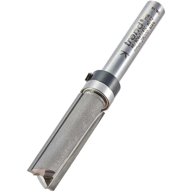 Trend Professional Guided Profiler Cutter, 9.5mm Diameter x 32mm Cut Length, 1/4 Inch Shank, Tungsten Carbide Tipped, 46/904X1/4TC, Silver