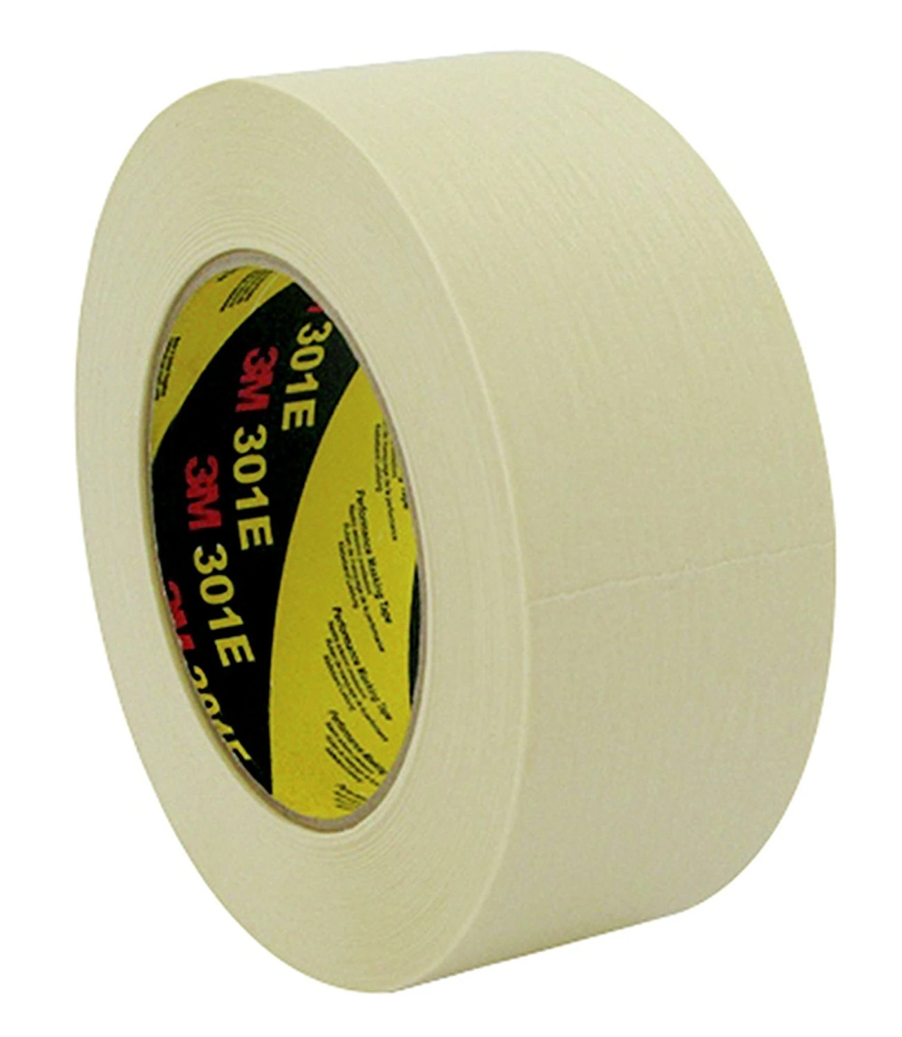 3M 301E Performance Industrial Masking Tape, 48 mm x 50 m, Beige (Pack of 20)