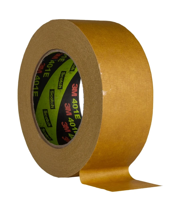 3M 4014850 High Performance Industrial Masking Tape, 48 mm x 50 m, Brown (Pack of 20)
