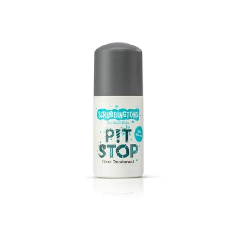 Scrubbington's Pit Stop Kids Natural Deodorant - 50ml, Aluminium Free