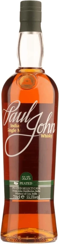 Paul John Whisky Select Cask Peated Single Malt Whisky 70 cl