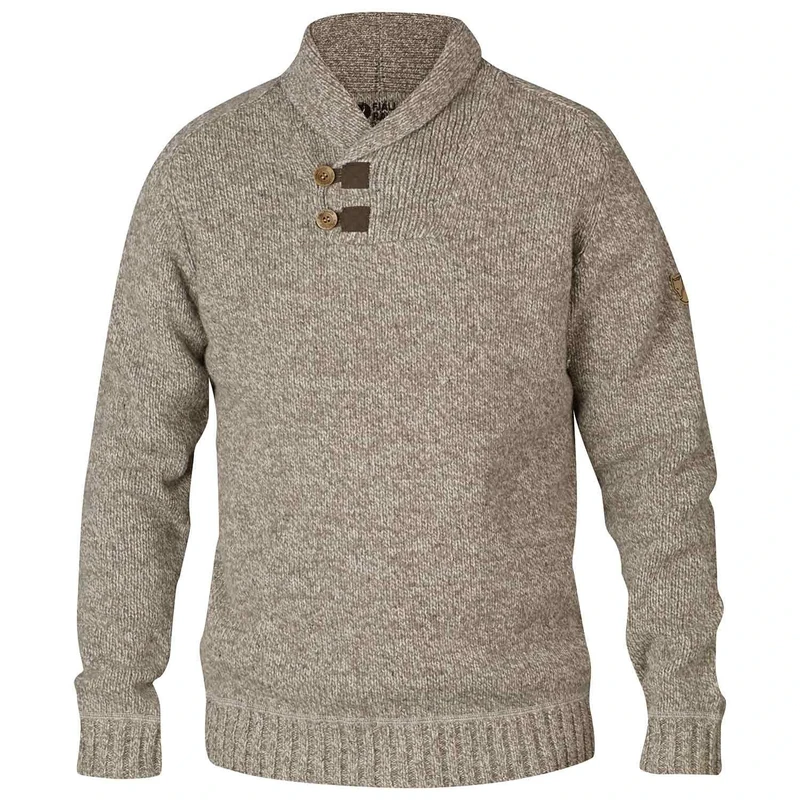 Fjallraven Men's Lada Sweater M Sweatshirt, Grey, XS UK