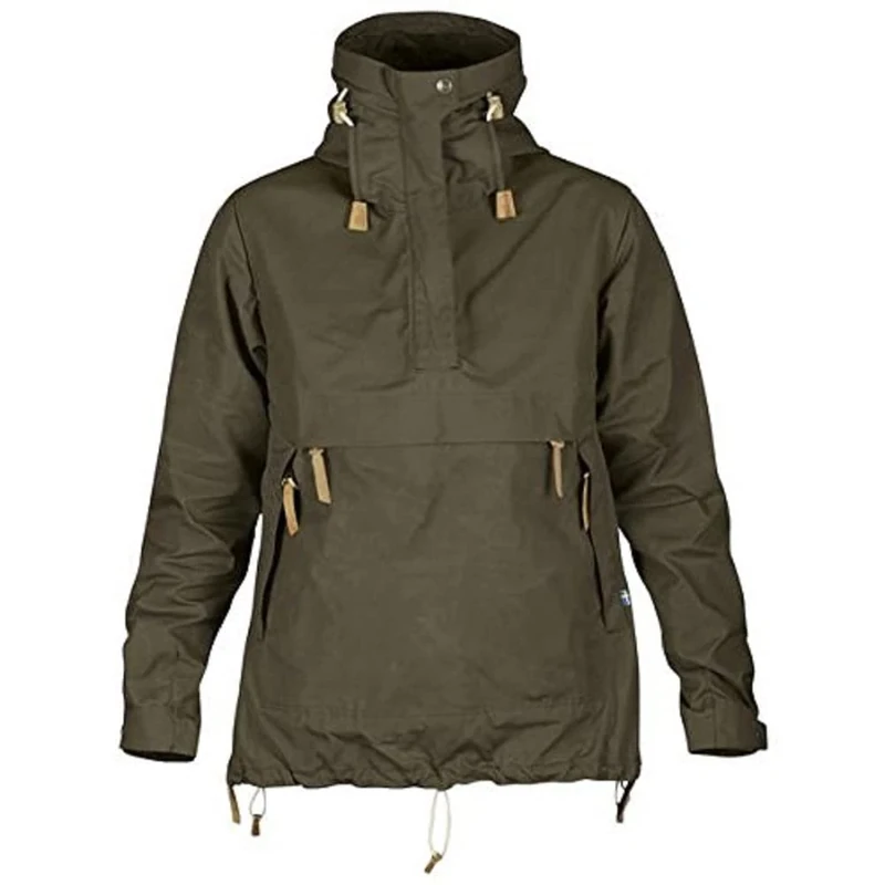 FJÄLLRÄVEN F89714-633 Anorak No. 8 Jacket, Women, Dark Olive, L