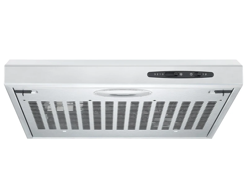 Cookology Visor Cooker Hood | 50cm Wall Mounted Kitchen Extractor Fan in Stainless Steel