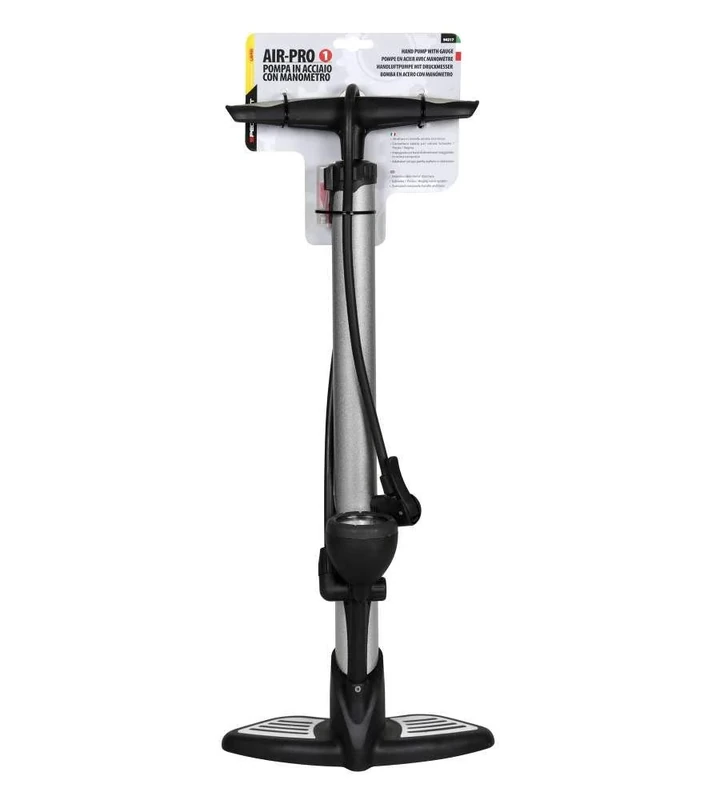 AIR-PRO 1, HAND PUMP WITH GAUGE - H 590 MM - Ã˜ 38 MM LAMPA