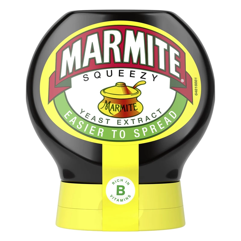 Marmite Squeezy Yeast Extract sustainably grown yeast breakfast spread for the whole family 200 g