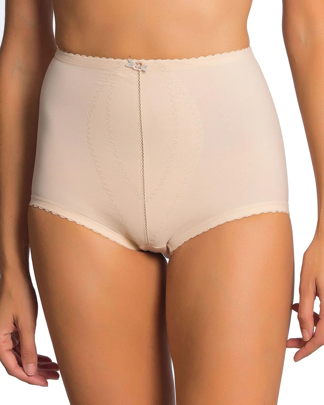 Playtex Brief Woman I Can't Believe It's A Girdle Brief x1, Beige, S
