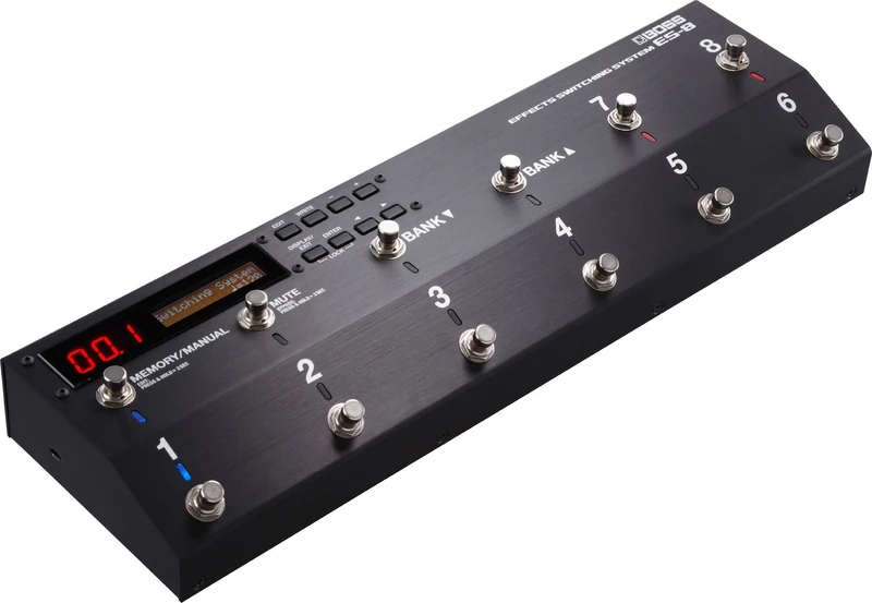 BOSS Es-8 Effects Switching System Footswitch, Highly-Reliable Footswitche with Switch-Noise Mute Capability