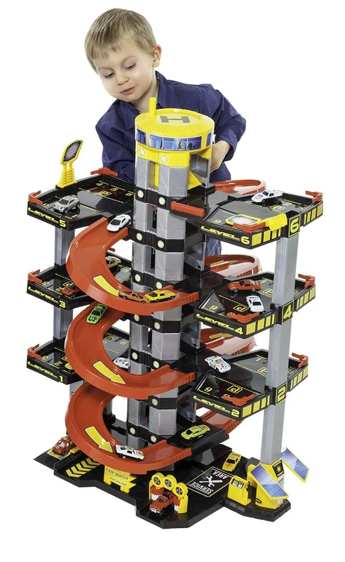 Molto Parking Lot with 7-Floors (Black/Red)