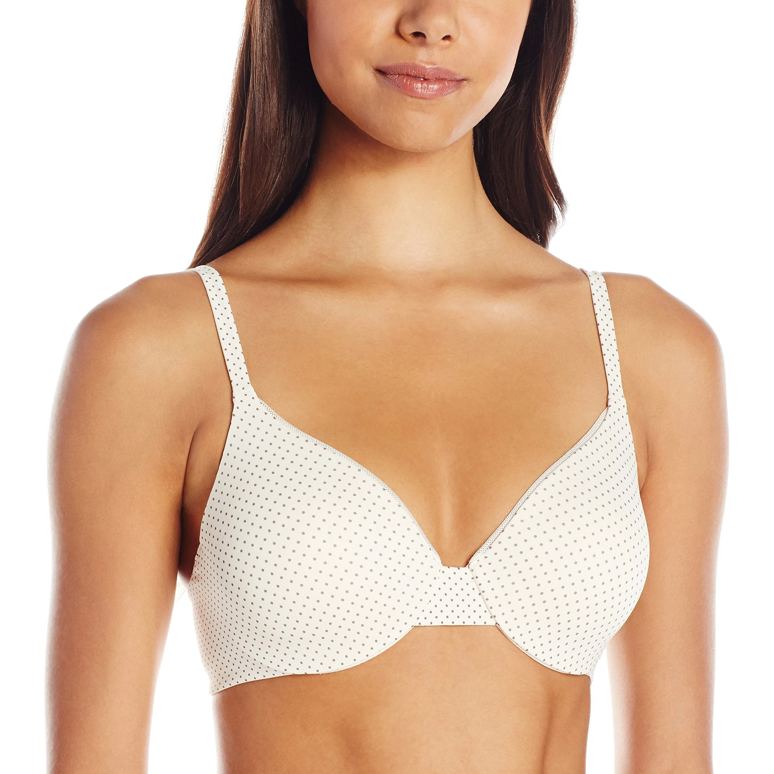 Hanes womensHU02Seamless Short Sleeve Bra - Multi - 34B