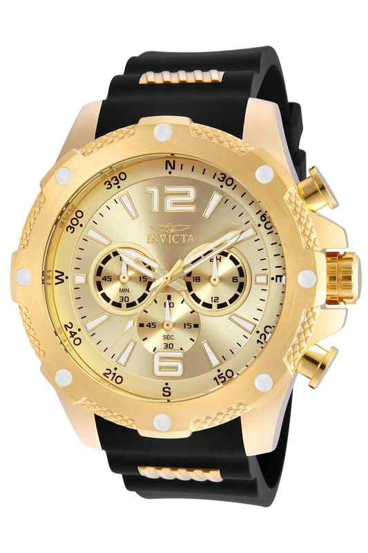 Invicta I-Force Stainless Steel Men's Quartz Watch - 50mm